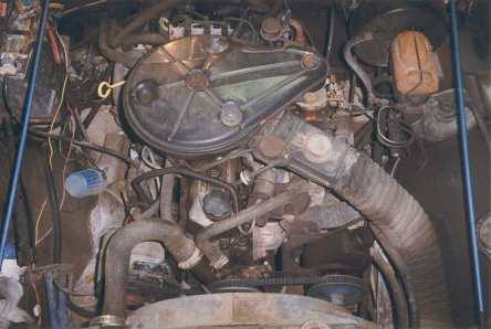 Carburated engine.